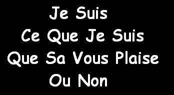 je suis